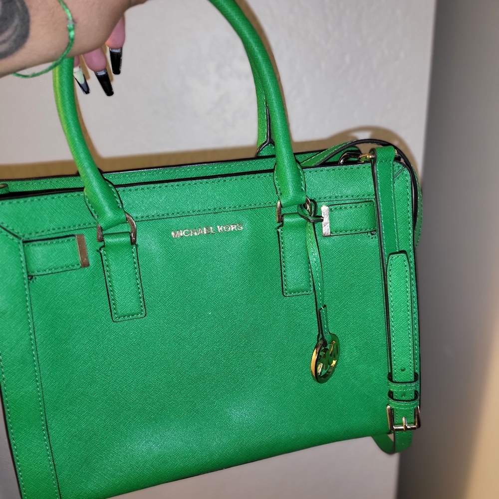 Lime green Micheal kors